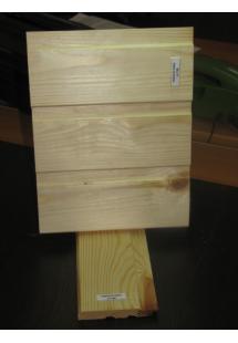 Fasebrett mit Trapezprofil