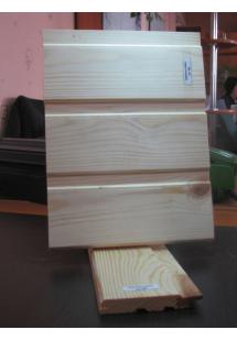 Fasebrett mit Trapezprofil